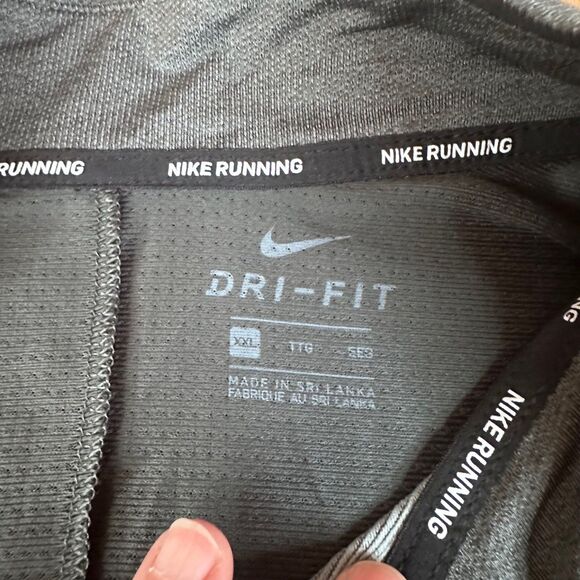 Nike Dri-Fit Atlanta Hawk Quarter Zip Pullover Lightweight Running Top Men’s XXL - Picture 5 of 6